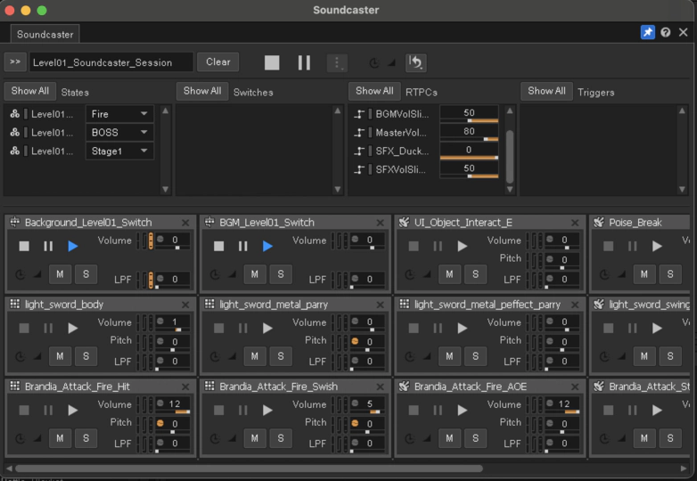 Wwise Interactive Sound Design Showcase