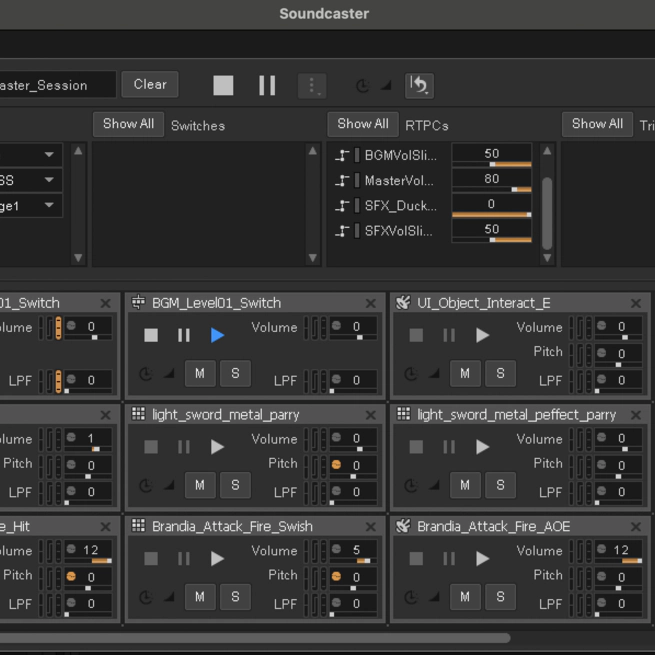 Wwise Interactive Sound Design Showcase